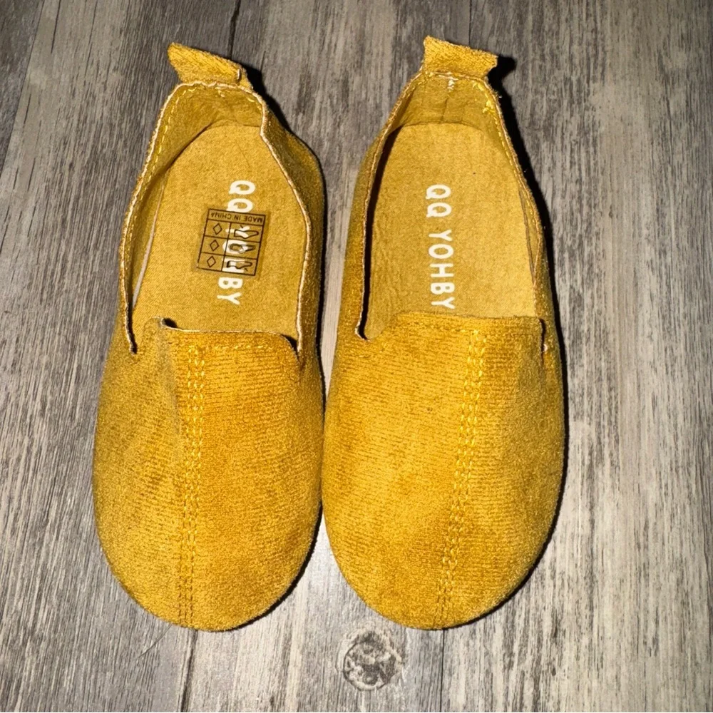 Toddler Mustard Flats